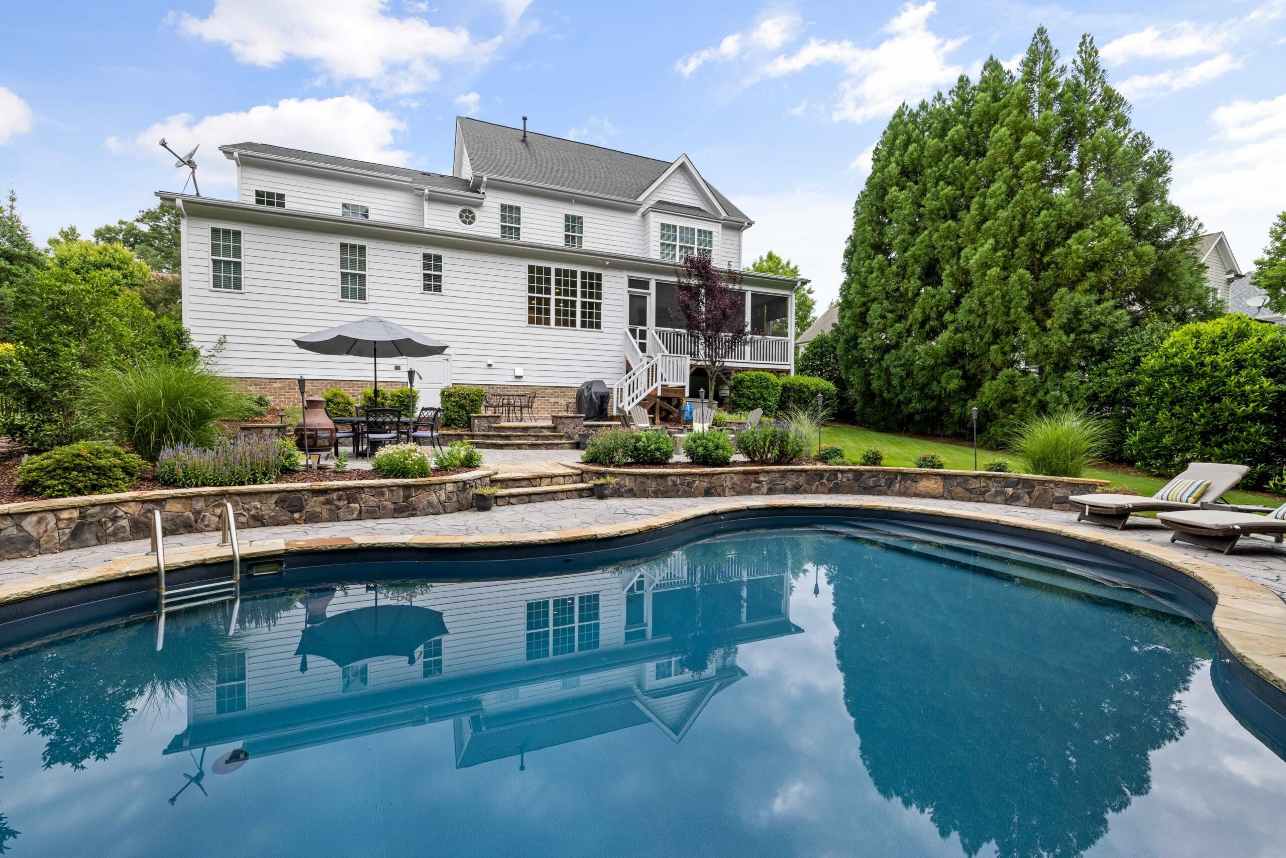 Backyard pool survey in montgomery county pa